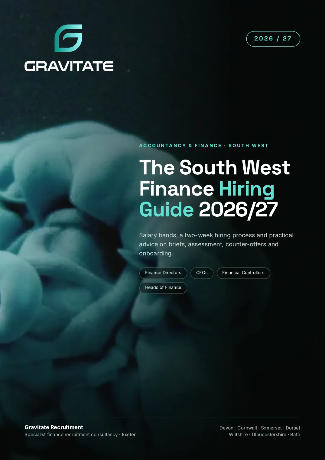 Guide cover: South West Finance Hiring Guide 2026/27